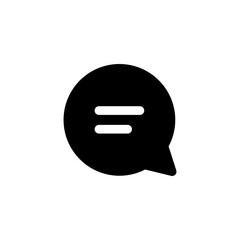 Leinwandbilder - comment icon speech bubble symbol Chat message icons - talk message Bubble chat icon. web vector icon
