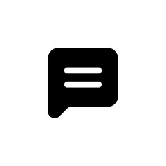 Leinwandbilder - comment icon speech bubble symbol Chat message icons - talk message Bubble chat icon. web vector icon