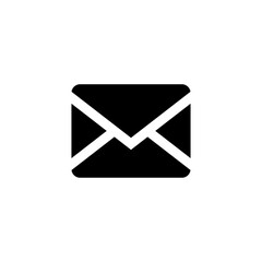 Leinwandbilder - envelope email icon ; mail message icon - Mail icon button sign, notification new message icons buttons