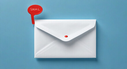 Poster - envelope with a message