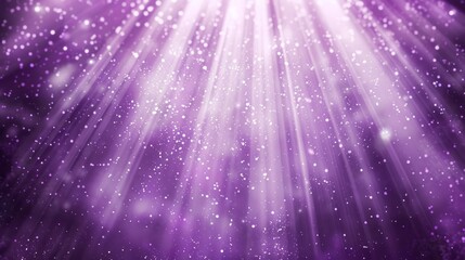 Wall Mural - a purple background with rays of light shining down, creating an atmosphere of joy and celebration