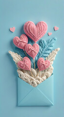 Poster - heart shaped cookies