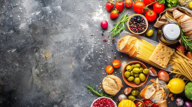 Healthy Mediterranean Ingredients