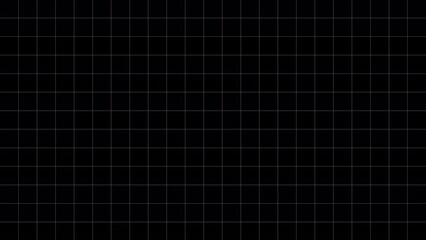 Animated background white grid with alpha channel