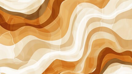 Earth tone pattern wallpaper