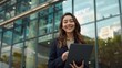 © MP Studio - The professional woman with tablet