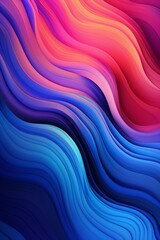 Poster - Colorful Horizons Designing with Bright Gradients