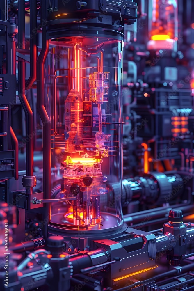 Ilustración de Stock Modular Sulfur-based Energy Storage System