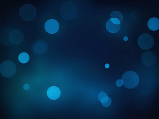 Wall Mural - abstract Blurry dark ink blue color bokeh background