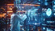 © Seksan - Scientist analyzing complex data on a holographic screen, representing the advancements in data science