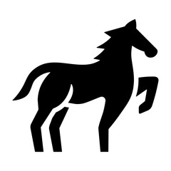 Wall Mural - Horse Icon