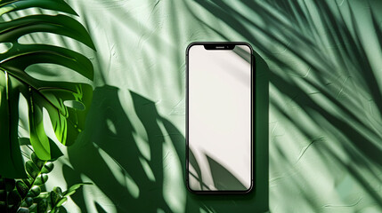 a cellphone on a table