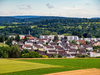 Canvas Print - Blick auf die melanchtonstadt Bretten