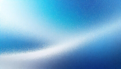 Fototapete - grainy blue white gradient. cinematic pastel texture, background, wallpaper, cover for product presentation and copy space