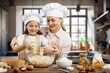 © BillionPhotos.com - Healthy food concept. Happy family cook at kitchen