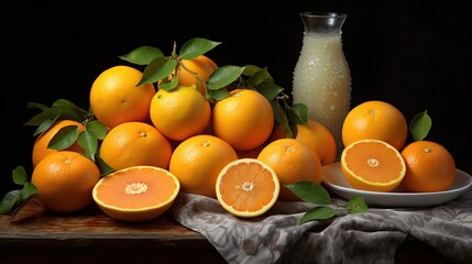 Poster - still life with fruits