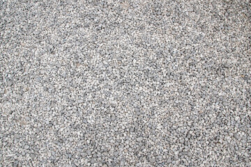 Gravel stone texture background. Stone pebble floor pattern.