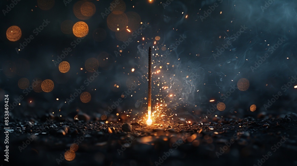 Witness the intricate details and vibrant colors of dancing flames and ...