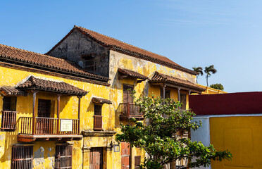 Canvas Print - Cartagena Historical Center, Colombia