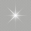 © Andrii - Vector transparent sunlight special lens flare light effect. PNG. Vector illustration.