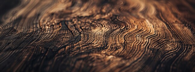 An oil-finished black walnut wood texture made from two boards