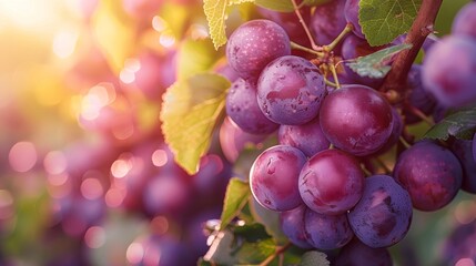 Wall Mural - bunch of grapes