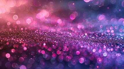 Pink And Blue Glitter Background