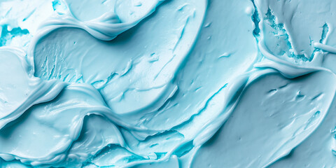 artistic blue curacao sherbet, a closeup of artistic blue curacao sherbet, its bright blue color and