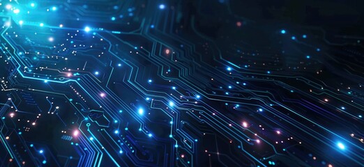 Abstract Technology Network Background.  Network Background