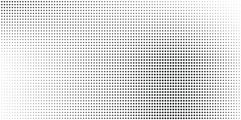 Wall Mural - Seamless dot pattern background. Polka dot pattern template Monochrome dotted texture modern vector dots circle dots modern style