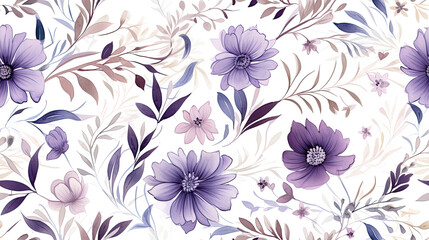 Wall Mural - Seamless traditional flower Indian motif pattern	
