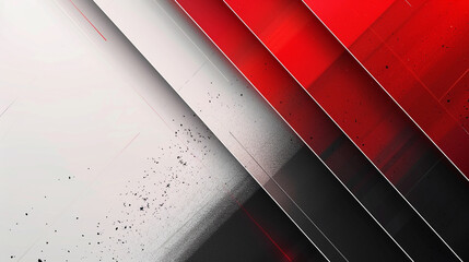 Wall Mural - red, black and white gradient background. powerpoint and business background