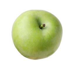 Canvas Print - Whole ripe green apple isolated on white