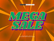 © EkaRangga - mega sale editable text effect in sale and discount text style