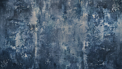 Wall Mural - Grunge abstract dark blue old paper texture background wallpaper. Backdrop, abstract, tattered, artistic pattern, rough material, distressed, detailed composition