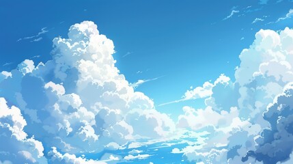 Wall Mural - Sky clouds