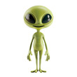 © KimlyPNG - smiling alien standing isolate on transparency background PNG