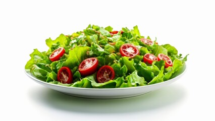 Canvas Print -  Fresh and vibrant salad ready to be enjoyed