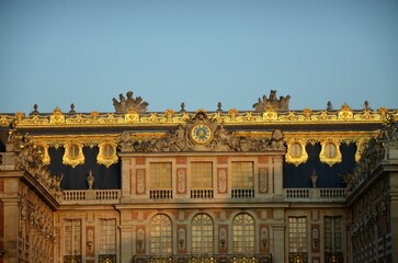 Wall Mural - Paris, France 03.26.2017: Architectural fragments of famous Versailles palace