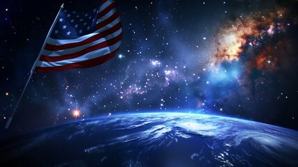 Stars and Stripes Among the Stars: The US Flag in Space