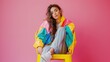 © Studio Nova - The woman in colorful jacket