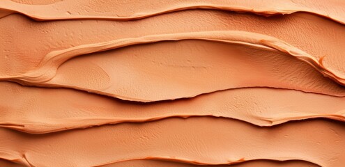 Wall Mural - Textured leather surface with warm tones