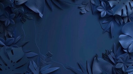 Wall Mural - Dark blue background with space for text