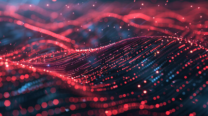 Wall Mural - digital technology and science background