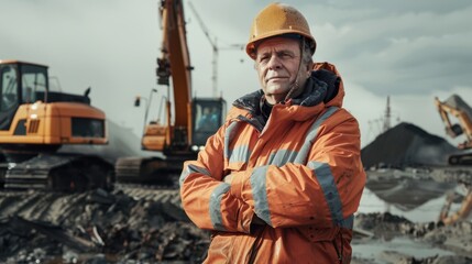 Poster - The Construction Site Worker