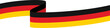 © K Ching Ching - Black, red and yellow colored curved border background, as the colors of Germany flag. Flat design illustration.