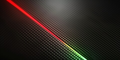 a carbon fiber background with one black and one green, red line, 2:1, banner website, ads banner, landing page, industrial carbon  black wallpaper