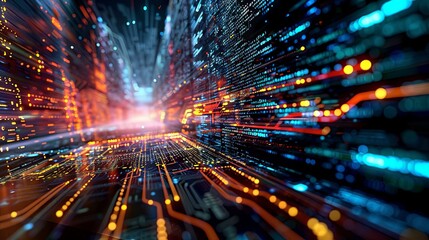 programming and code development abstract bright wallpaper