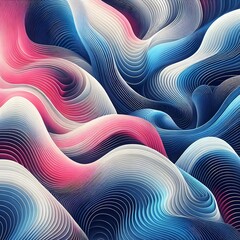 Wall Mural - illustration of abstract wave digital lavender background. colorful wave abstract background. abstra
