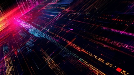 programming and code development abstract bright wallpaper